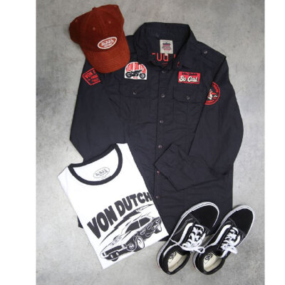 Von Dutch Pick jacket black Size S