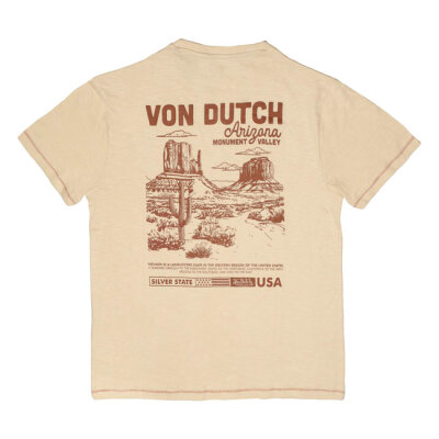 Von Dutch Arizo t-shirt cream Size M