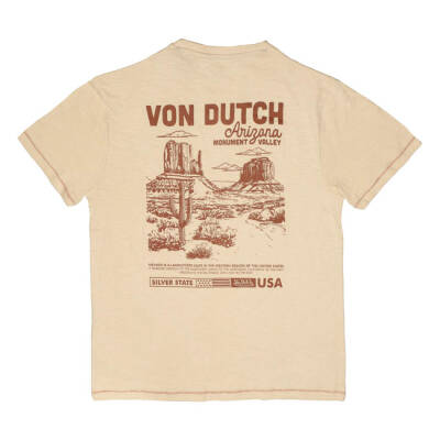 Von Dutch Arizo t-shirt cream Size 2XL