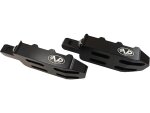 Pilot Twin Foot Peg Set Black Cut Anodized