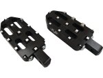 Pilot Twin Foot Peg Set Black Cut Anodized