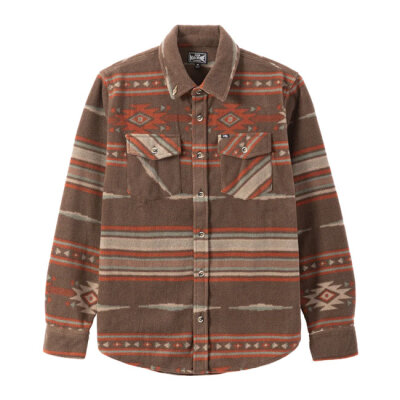 Loser Machine Elmwood shirt brown Size XL