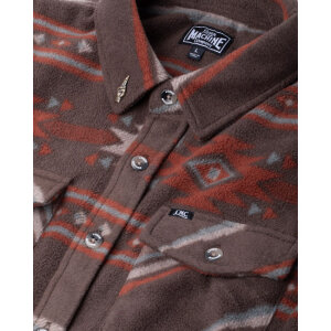 Loser Machine Elmwood shirt brown Size XL