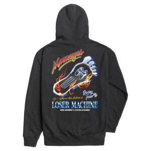 Loser Machine Red Hot hoodie black Size XL