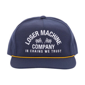 Loser Machine Raceway Redux trucker  cap navy one size...