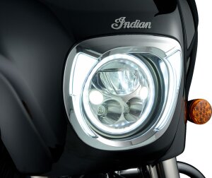 Bezel Headlight Fang - Indian