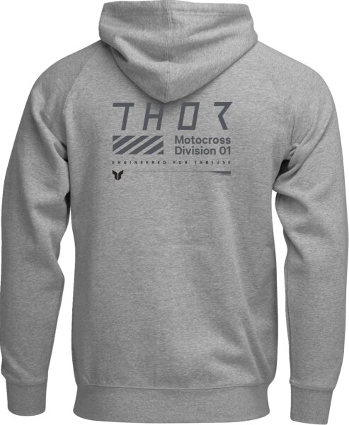 Pullover Stamp Htr Gy Md