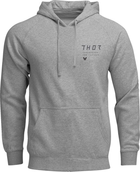 Pullover Stamp Htr Gy Xl