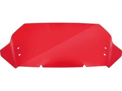 Replacement Windscreen for Helix Touring Models Sport; Length 220 mm x Width 600 mm Red