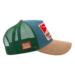 King Kerosin Country Roads cap smoke blue One size fits most