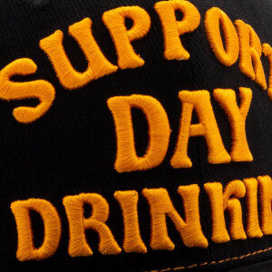 King Kerosin Support day drinking cap black One size fits most