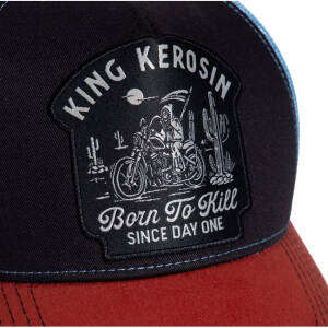 King Kerosin Born to kill cap black One size fits most