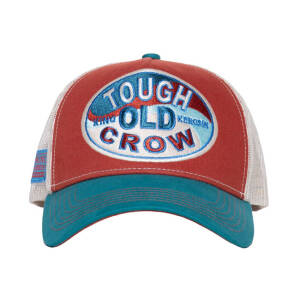 King Kerosin Tough old crow cap red&blue One size fits most