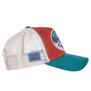 King Kerosin Tough old crow cap red&blue One size fits most