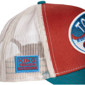 King Kerosin Tough old crow cap red&blue One size fits most