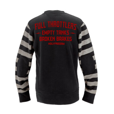 Holy Freedom Fullthrottlers sweatshirt black/white Size XL