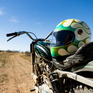 Biltwell Gringo S x Born Free collab helmet Size L