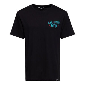 King Kerosin Fuck it t-shirt black Size L