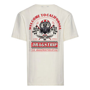 King Kerosin Welcome to California t-shirt offwhite Size M