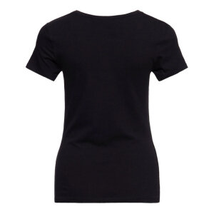 Queen Kerosin Rockabilly Kitten t-shirt black Size L