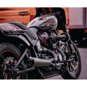 Malparidos, M8 Softail 2-1 exhaust system. SS. Euro 4/5