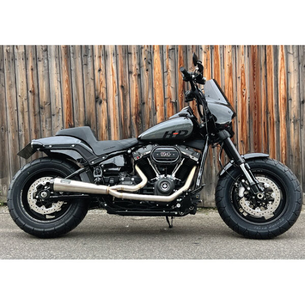 Malparidos, M8 Softail 2-1 exh. system. Titanium. Euro 4/5
