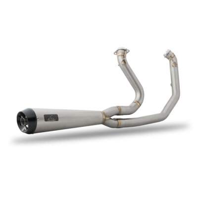 Malparidos, M8 Softail 2-1 exh. system. Titanium. Euro 4/5