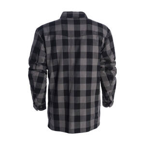 WCC Dominator riding flannel shirt grey/black CE appr. Size L