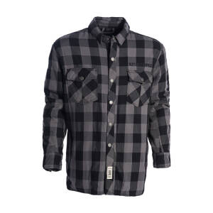 WCC Dominator riding flannel shirt grey/black CE appr. Size 2XL
