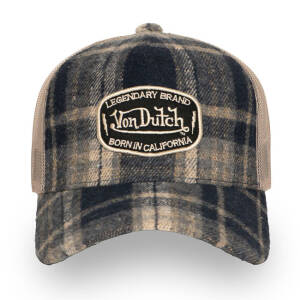 Von Dutch Carreaux cap gray One size fits most
