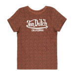 Von Dutch Leopard female t-shirt brown Size L