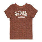 Von Dutch Leopard female t-shirt brown Size XL