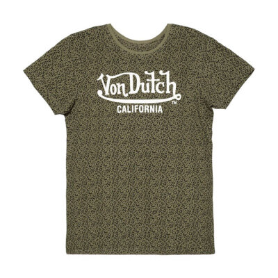 Von Dutch Leopard female t-shirt green Size M