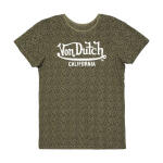 Von Dutch Leopard female t-shirt green Size L