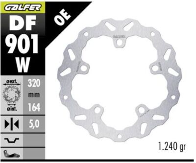 Brake Disc Fixed Wave