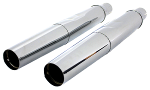 Replica Mufflers Tapered Chr XLCH65-70