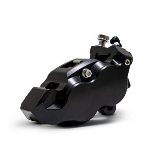 PM, Race Series 4-P Monobloc caliper. Left front. Black