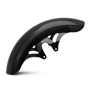 Arlen Ness, 19" Pro Sport front fender. Carbon fiber