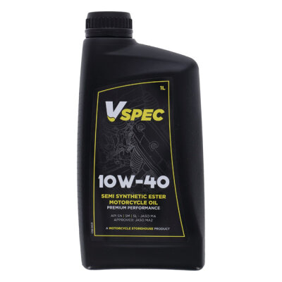 Vspec, 10W40 (Semi Synthetic) motor oil. 1 liter