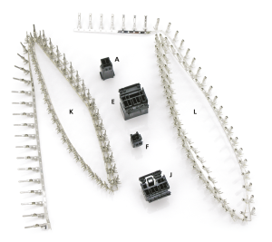 AMP Multilock 10 Pos. Male Connector (IT)