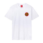Santa Cruz Dot Chest t-shirt white Size 2XL