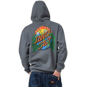 Santa Cruz Kendall End Of The Dot Hoodie storm grey size L