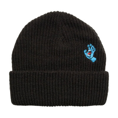 Santa Cruz Screaming Mini Hand beanie black one size fits most