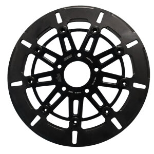 Kodlin by SBS, 9-spoke brake rotor front. Black