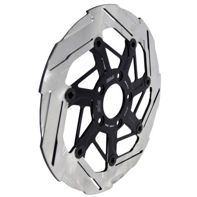 Kodlin by SBS, 7-spoke brake rotor front right. Polished