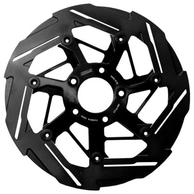 Kodlin by SBS, 7-spoke brake rotor front right. Black