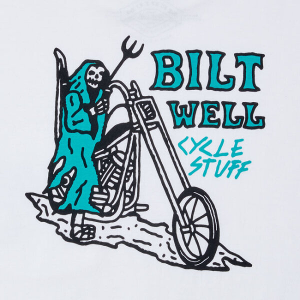 Biltwell Reaper t-shirt white Size M