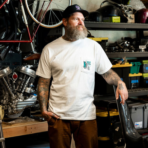 Biltwell Reaper t-shirt white Size M