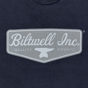 Biltwell Grey shield t-shirt black Size M