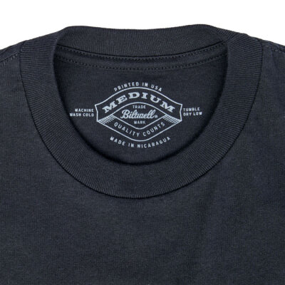 Biltwell Grey shield t-shirt black Size XL